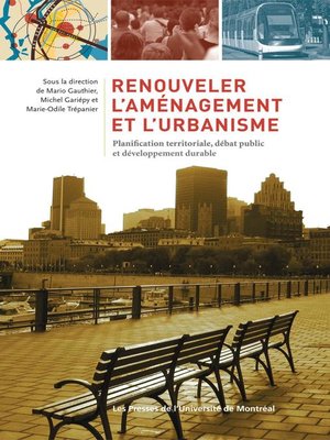 cover image of Renouveler l'aménagement et l'urbanisme